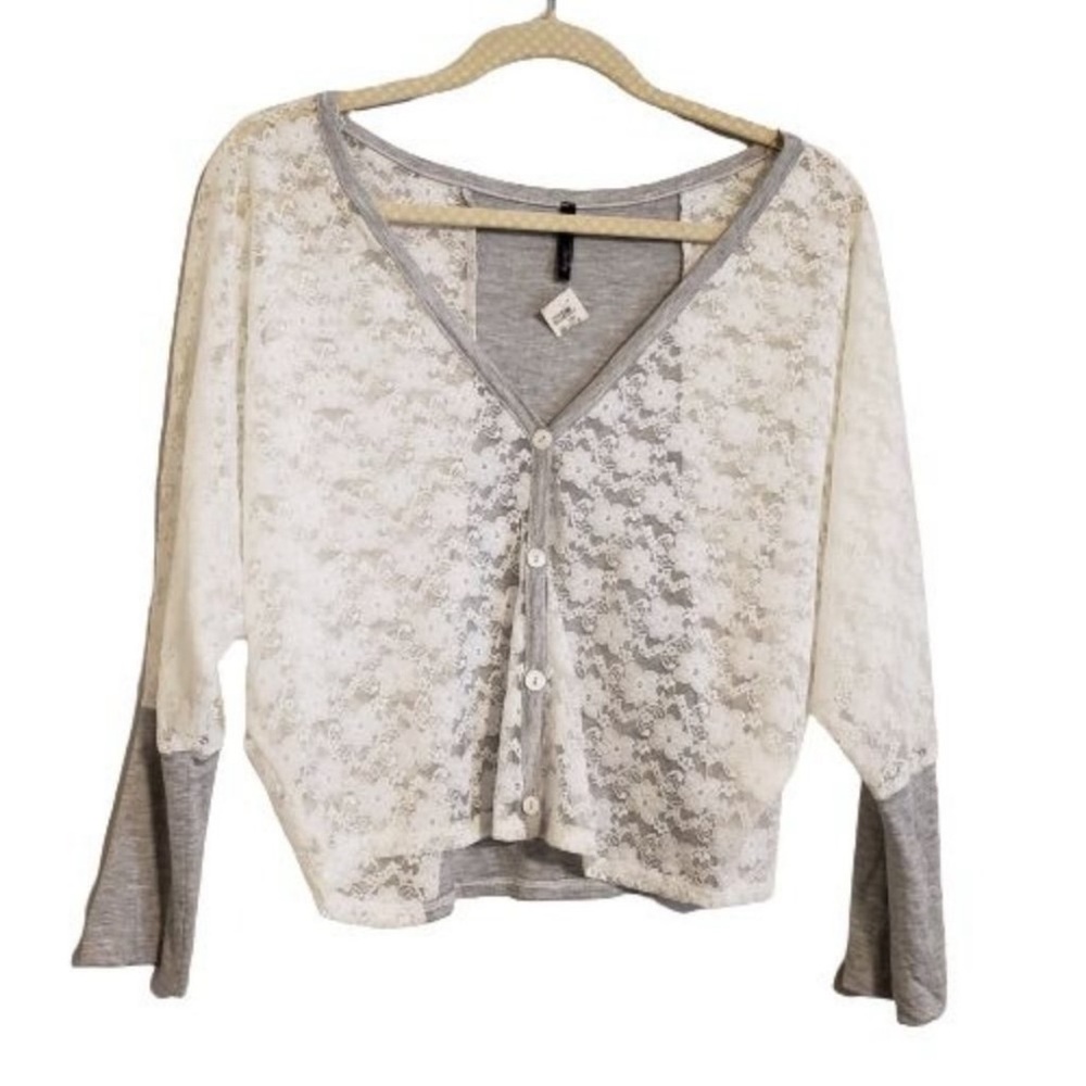 NWT Shelly lace cardigan